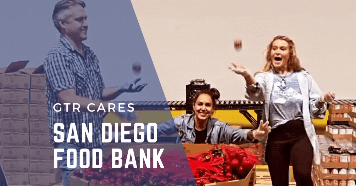GTR Cares & The San Diego Food Bank