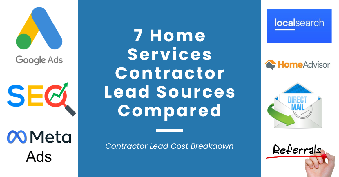 Contractor Lead Costs: 7 Lead Sources Compared