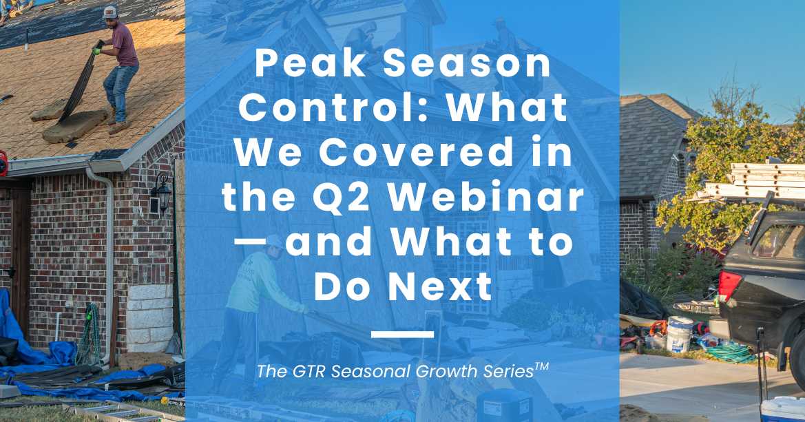 Peak Season Control: Key Takeaways and Next Steps from Our Q2 Webinar